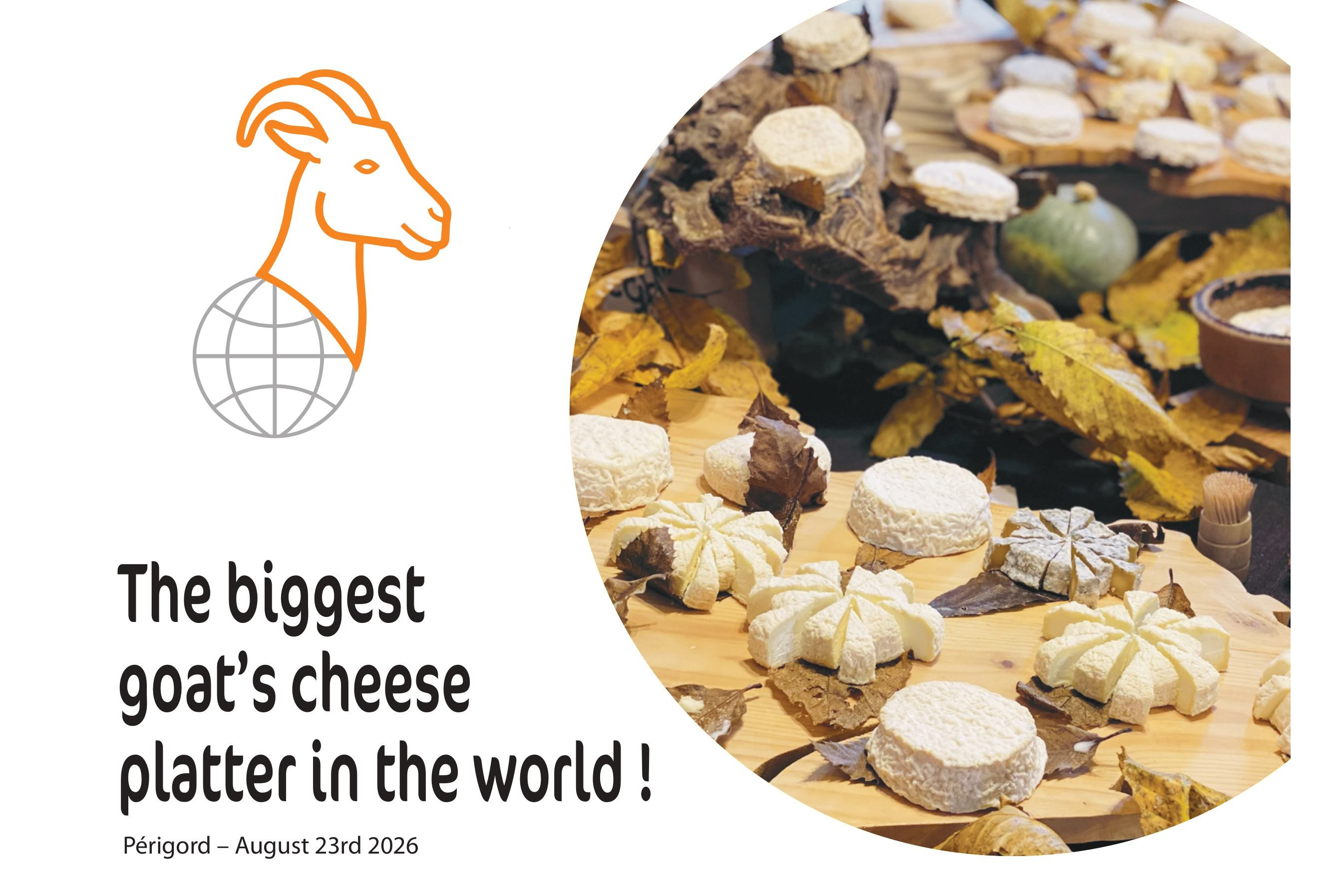 [News from Members] Biggest goat cheese platter in the world