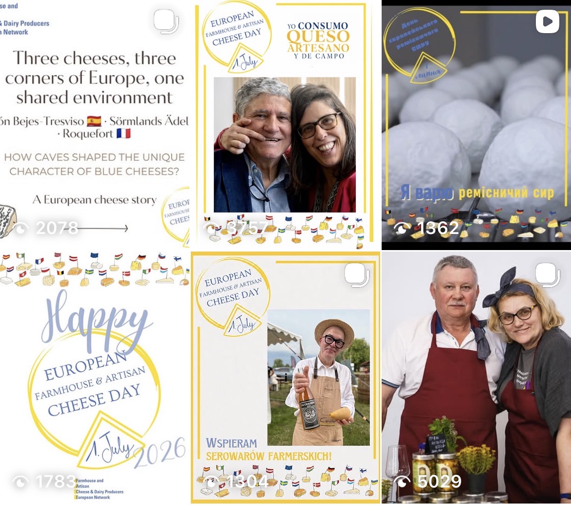 [News from FACE] The European Farmhouse and Artisan Cheese Day is growing!